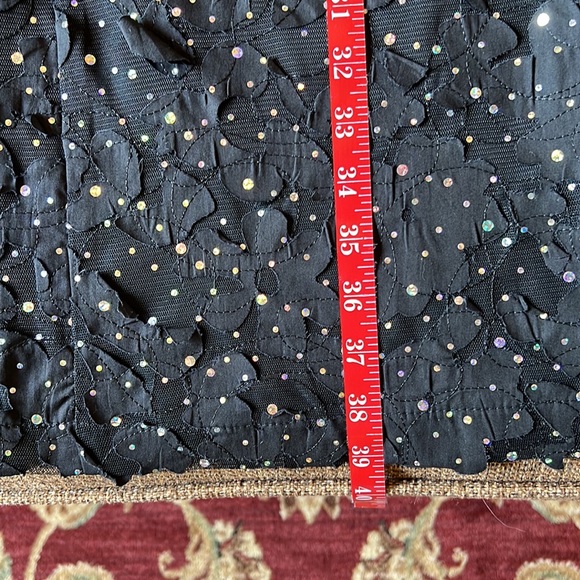 Joseph Ribkoff Black Lace Midi Dress - Picture 12 of 16